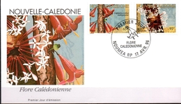 TP N° 704/705 -  Flore Calédonienne - PJ Le 17.04.96 à Nouméa - - FDC
