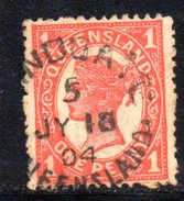 XP2553 - QUEENSLAND , 1 Penny Usato . Annullo. - Gebruikt