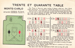 CARDS,CASINO,MONTE-CARLO - Playing Cards