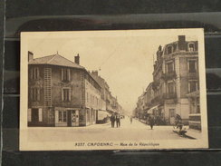 12 - Capdenac - Rue De La Republique - Edition Riviere-Bureau - Otros Municipios
