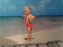 ANTIGUA  BABY A LA PLAYA   STAMP TIMBRE SHIPS CAPITAIN 35 C 1972 GA12851 - Antigua En Barbuda