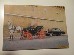 ITALY ROMA , TAXI PER I TURISTI  , POSTCARD  ,  0 - Trasporti