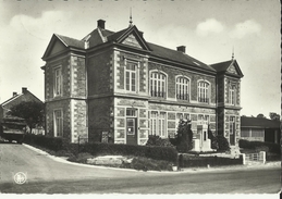 Seny  En  Condroz -- Maison Communale - Ecole - Monument Des Combattants.     (2 Scans) - Tinlot