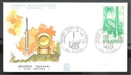 FDC  KOUROU  1970  YT N ° 1635 - Gebraucht