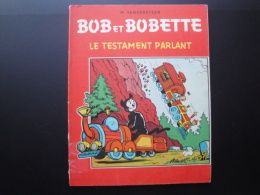 Bob Et Bobette N° 23   Le Testament Parlant   Red. 1963 Bichromie  W. Vandersteen   Bon état - Suske En Wiske