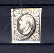 Guillaume III, 1 Oblitération Cercles, Cote 90 €, - 1852 Wilhelm III.