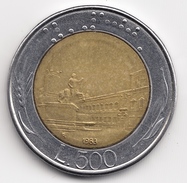 @Y@   Italië  500  Lire  1983          (4700) - 500 Liras