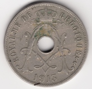 @Y@  België  25 Ces  1913          (4701) - 25 Centimes