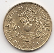 @Y@   Italië   200 Lire  1994           (4707) - 200 Lire