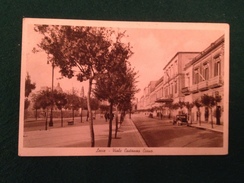 Cartolina Lecce Viale Costanzo Ciano Auto  Viaggiata 1945 - Lecce