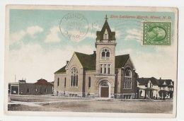 U.S.A. - ZION LUTHERAN CHURCH - MINOT - N.D. EDIT SOLIEN CO. 1916  ( 1115 ) - Andere & Zonder Classificatie