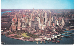 DOWNTOWN - NEW YORK CITY - VIAGGIATA 1965 - (320) - Multi-vues, Vues Panoramiques