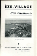 Livre - Eze Village Cité Médiévale Par L'abbé P Bonifassi - Côte D'Azur