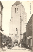 Cpa Celles L'église - Celles-sur-Belle