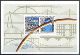 DEUTSCHLAND 1990 Mi-Nr. Block 22 ** MNH - 1981-1990