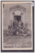 DISTRICT D'ORON - CORCELLES LE JORAT - DEVANT L'EGLISE LE 18 OCTOBRE 1929 - TB - Corcelles-le-Jorat