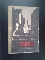 COURAGE AND OTHER STORIES-JOHN GALSWORTHY,RUSSIAN ED.IN ENGLISH LANGUAGE,1963 PERIOD - Other & Unclassified