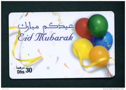 UNITED ARAB EMIRATES - Remote Phonecard As Scan - Emirati Arabi Uniti