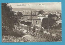 CPA 2 - Chemin De Fer Train Gare SAINT CYR L´ECOLE 78 - St. Cyr L'Ecole