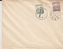 GRAIN HARVESTERS, PEASANTS, STAMPS ON COVER, 1918, HUNGARY - Cartas & Documentos