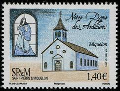 St Pierre Et Miquelon 2016 - Eglise, Notre-Dame Des Ardilliers - 1 Val Neufs // Mnh - Ungebraucht