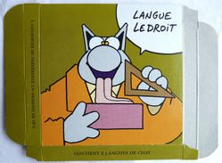 BOITE Vide CARTON GALLER 6-18 LE CHAT GELUCK 1998 - El Arte De La Mesa