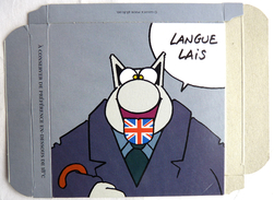 BOITE Vide CARTON GALLER 9-18 LE CHAT GELUCK 1998 - Dishes