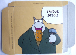 BOITE Vide CARTON GALLER 18-18 LE CHAT GELUCK 1998 - Dishes