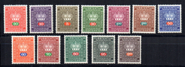 Serie Nº Servicio 45/56 Liechtenstein. - Dienstzegels