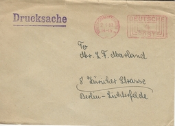 Germany - Berlin Charlottenburg 2, 1953  H-1025 - Maschinenstempel (EMA)