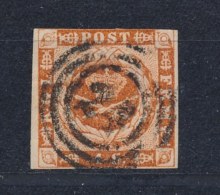 Denemarken/Denmark/Danemark/Dänemark 1854 Mi: 4 (Gebr/used/obl/o)(1423) - Used Stamps