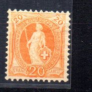 Sello Nº 71 Suiza - Unused Stamps