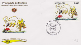 Bandes Dessinées : Monaco O.E.T.P. Rend Hommage à André Franquin Et Son Marsupilami (01-04-2014) - Comics