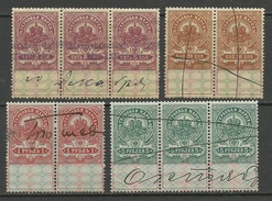 RUSSLAND RUSSIA Revenue Tax Steuermarken O - Steuermarken