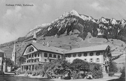 ENTLEBUCH → Kurhaus Flühli Mit Touristen Davor, Lichtdruck Anno 1911 - Flühli