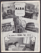 ITALY , ROMA ,  OLD  POSTCARD - Bar, Alberghi & Ristoranti