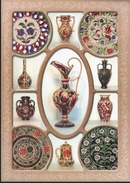 3218 Hungary Prepaid Postcard National Art Ceramics Artist Unused - Cartes Porcelaine