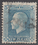NEW ZEALAND       SCOTT NO. 153      USED         YEAR 1915 - Usati