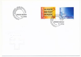 SUISSE -  FDC 1998 - Swisscom - PTT - Berne - FDC