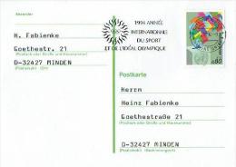 UN Genf - Postkarte Sonderstempel / Postcard Special Cancellation (D800) - Brieven En Documenten