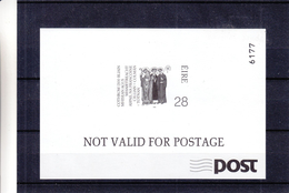 Irlande - Yvert 686 - Feuillet En Noir De 1989 - Religieux - âpotres - Blocks & Sheetlets