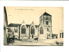 CP -LA PLAINE  (44)  L EGLISE - La-Plaine-sur-Mer