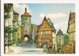 ++ ROTHENBURG Ob Der Tauber : Das Plönlein Mit Der Siebertor Und Kobolzeller Tor - - Rottenburg