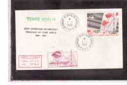 TEM9053   -   T.ADELIE  1.1.1986       /      COVER  XXXVI EXPEDITION ANTARTIQUE FRANCAISE EN TERRE ADELIE - Autres & Non Classés