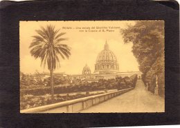 68618    Italia,  Roma,  Una Veduta Del Giardino Vaticano Con La Cupola Di S. Pietro,  NV - Parcs & Jardins