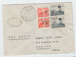 Egypt/Italy AIRMAIL COVER 1949 - Poste Aérienne