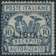 Neuf Avec Charnière N°12+12a+13/14. Les 4 Valeurs Recapito Autorizzato. T.B. (Sassone N°1,2,3,5 :... - Sonstige & Ohne Zuordnung