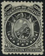 Neuf Avec Charnière N° 9/13, La Série Armoiries T.B. 500c Signé Brun - Autres & Non Classés