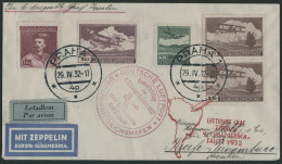 Lettre ZEPPELIN. 4ème S.A.F. 1932. Lettre Avec CàD Praha 29 .IV.32. Cachet Illustré De... - Sonstige & Ohne Zuordnung