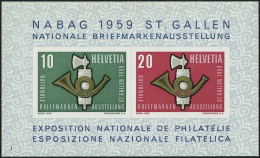 Neuf Sans Charnière N° 16, Bloc St Gallen 1959 X 10ex T.B. - Sonstige & Ohne Zuordnung